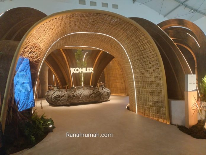 Tampak depan booth KOHLER di ARCH:ID 2026