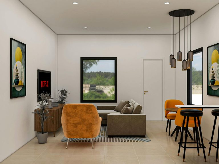 contoh pemanfaatan ruang di rumah mungil
