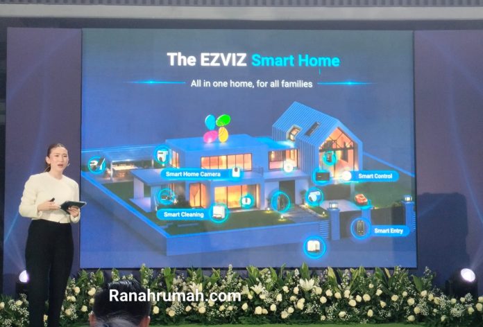 ENVIZ Smart Home Manager Marketing EZVIZ dalam peluncuran kampanye #smartEZtCombo