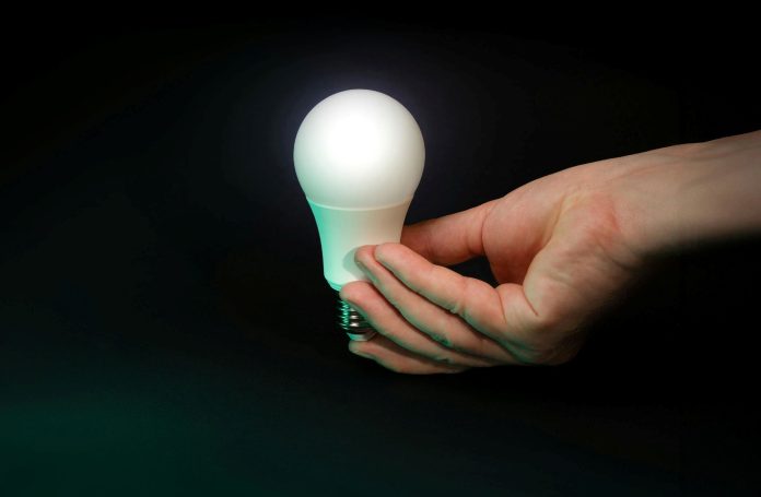 Lampu LED Bulub Ilustrasi foto LED Bulb