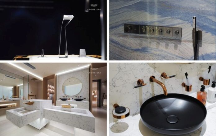 GROHE Water Experience Center Pengalaman Air Baru di Shanghai Produk GROHE SPA di Water Experience Center Shanghai