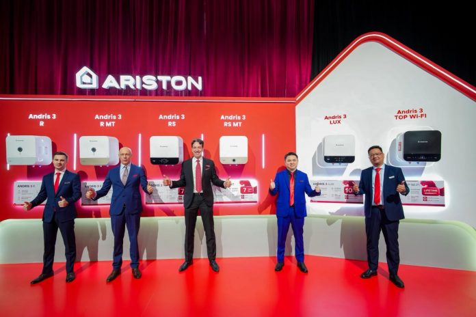 Peluncuran pemanas air Ariston Andris 3