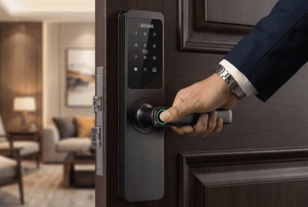 Kunci pintar Secure Eazy Lock E1