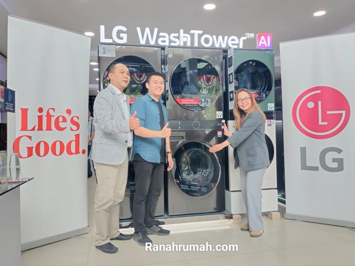 Kolaborasi LG dan One Stop Electronics untuk Intensifkan pengenalan WashTower LG WashTower di One Stop Electronics