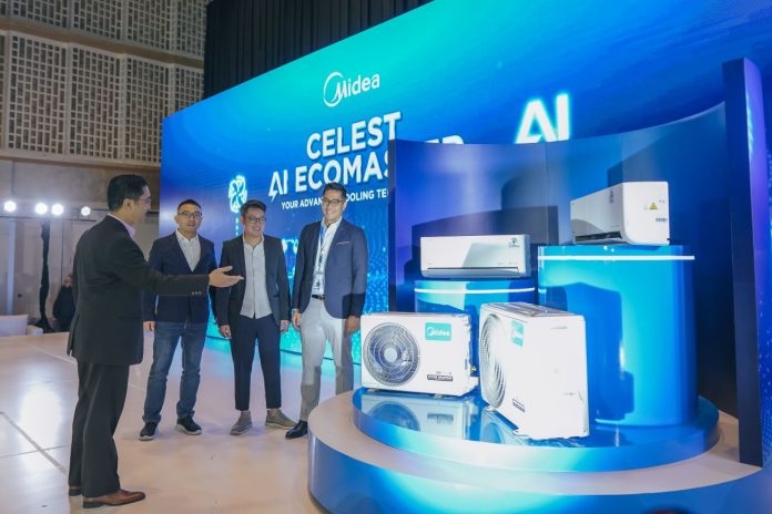 AC Celest teknologi AI Peluncuran AC Inverter Midea Celest dengan teknologi AI