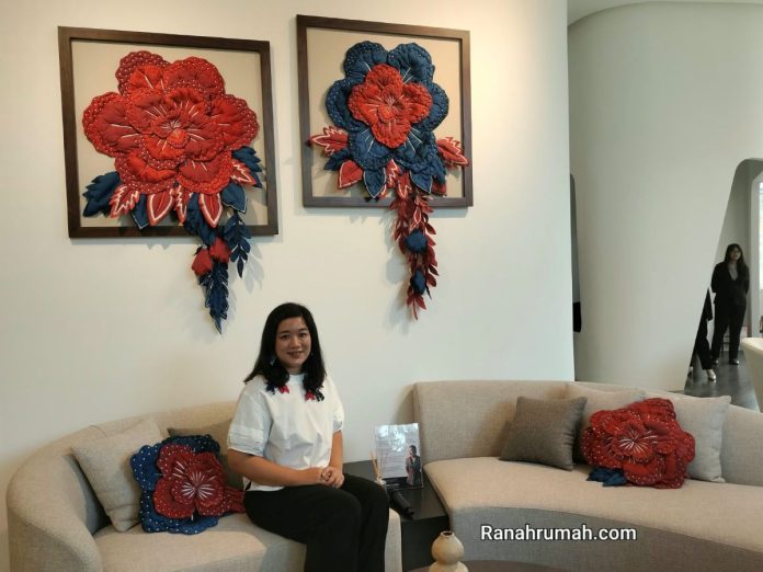 Amanda Hartanto Batik x Vinoti Living Amanda Hartanto x Vinoti Living membawa batik ke ranah interior