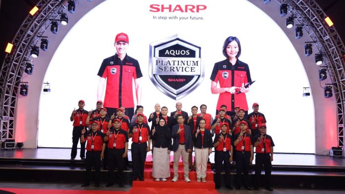 Peresmian program Everi Costumer Matters Sharp Peresmian kampanye Every Costumer Matters