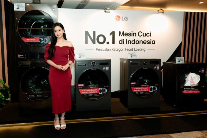Mesin Cuci front Loading LG nomor satu di pasar Indonesia Mesin cuci front loading LG