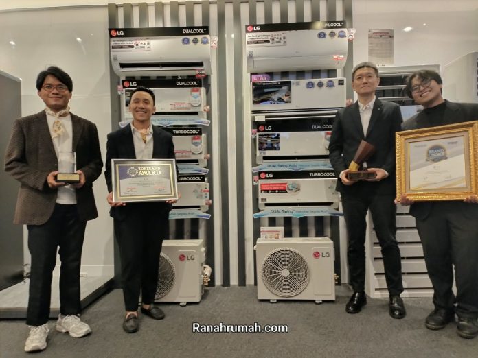 Penghargaan Brand untuk AC LG di 2026 Empat penghargaan Brand untuk AC LG 2026
